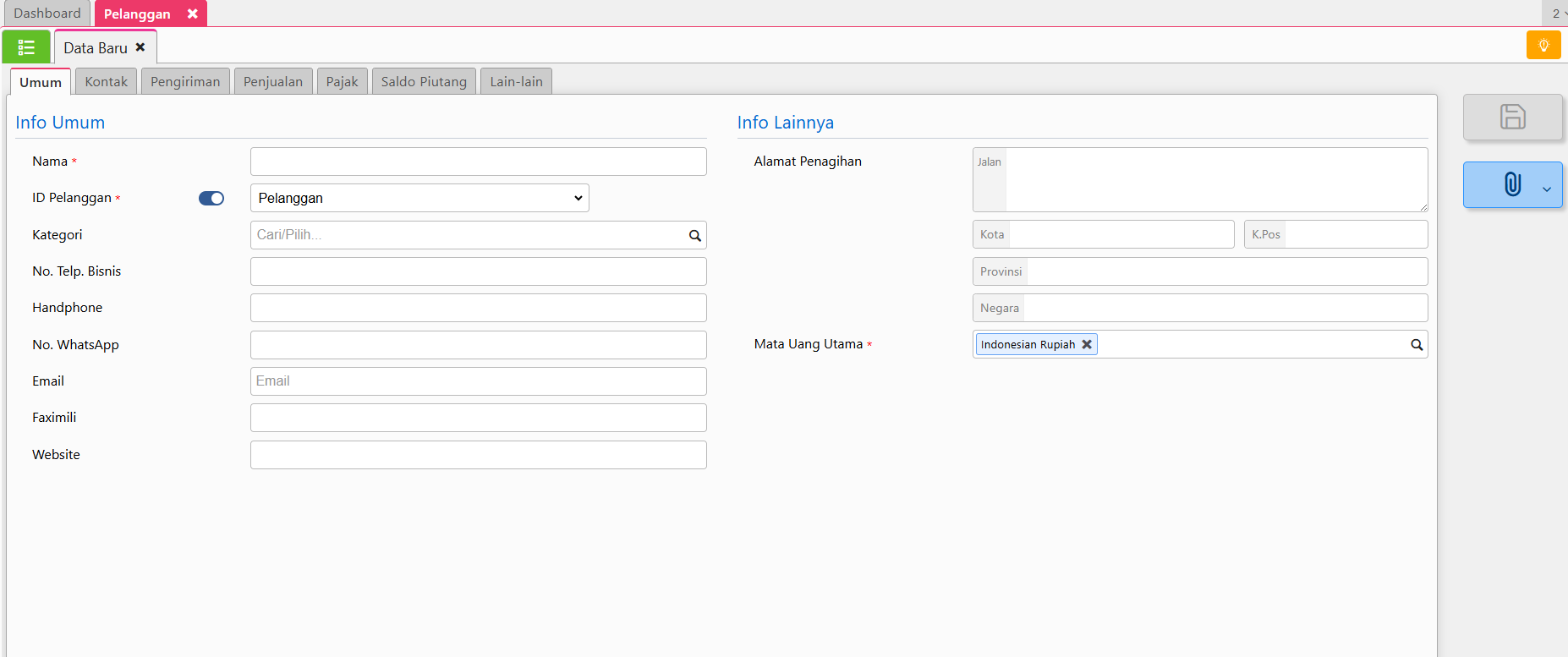 Kuota Penerimaan Per Jenjang Pendidikan